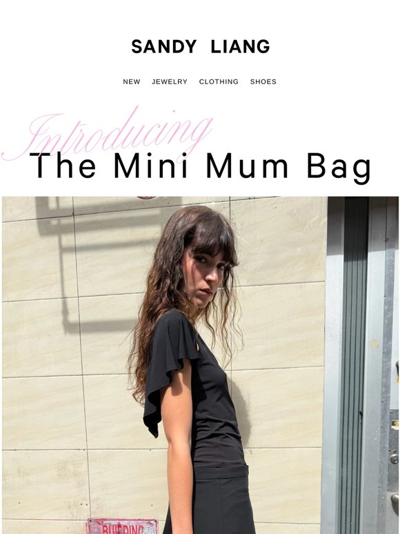 INTRODUCING: The Mini Mum Bag