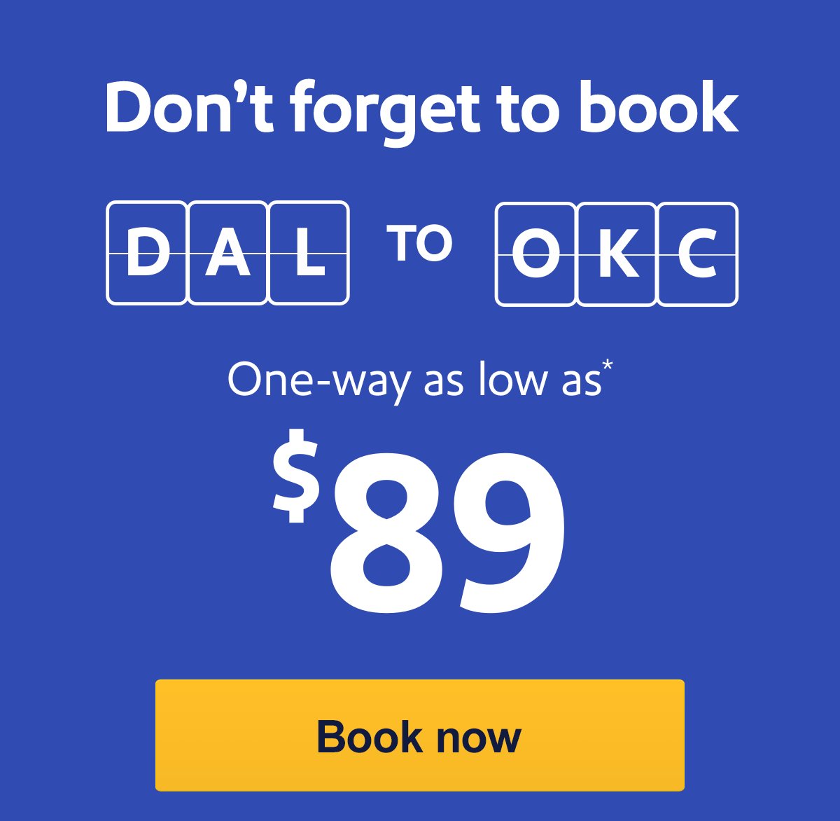 Don't forget to book your trip.