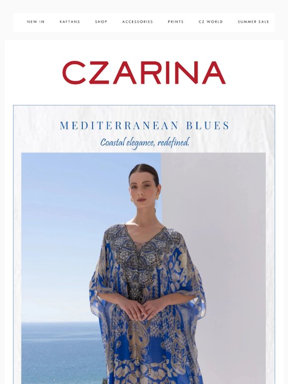 Meet the Print of the Season - Mediterranean Blues