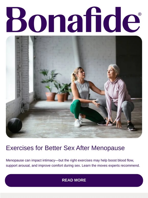 The Connection Between Exercise & Intimacy ❤️‍🔥