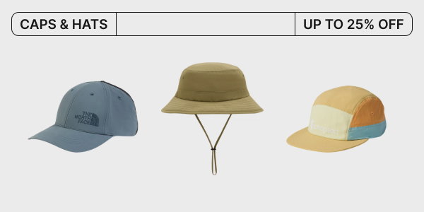 Caps and hats | up to 25% off