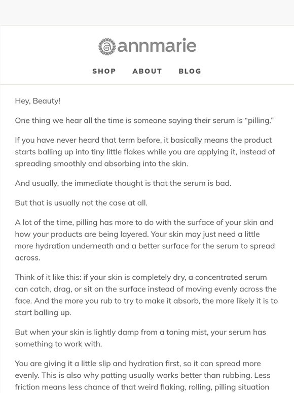 Free $60 toning mist - for a limited time