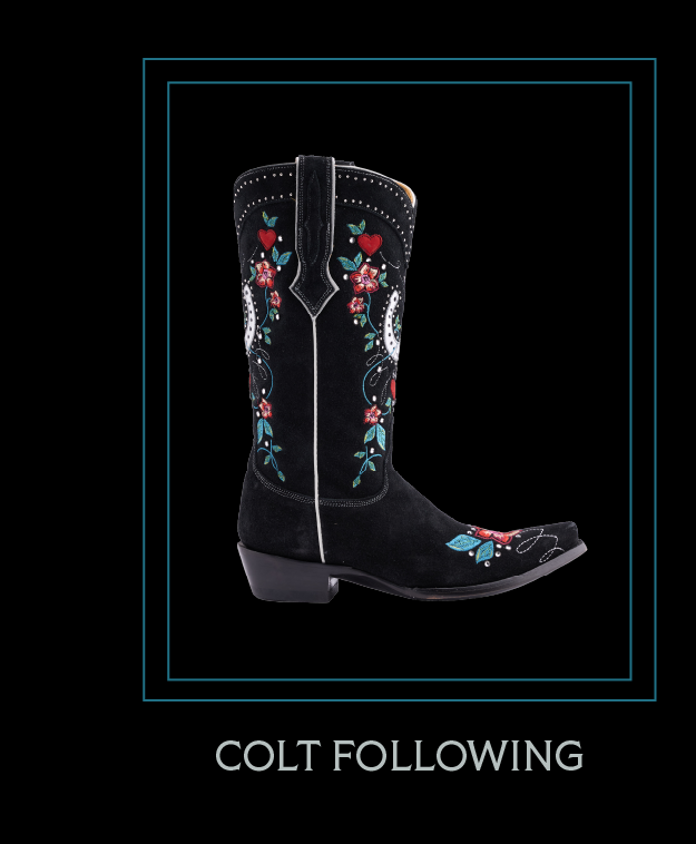Colt Following Boot