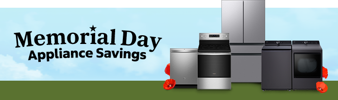 Memorial Day Appliance Savings