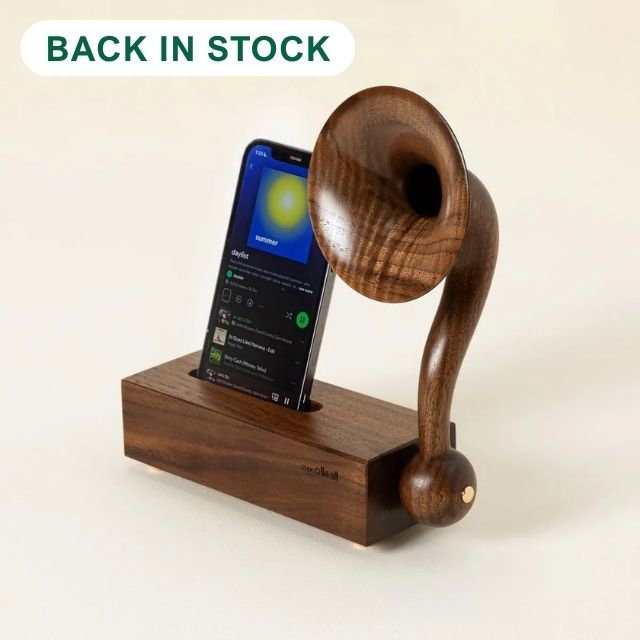 Acoustic Gramophone Amplifying Speaker