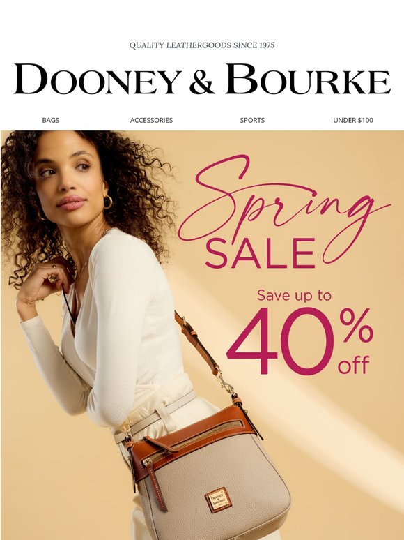The Spring Sale Ends Today.