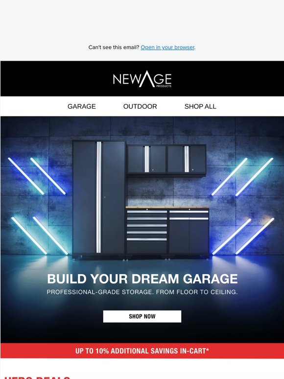 [Garage Cabinets] Built For The Garage That Means Business.