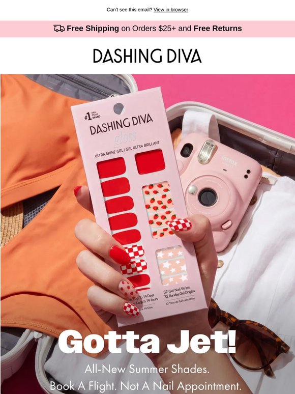 Gotta Jet! ✈️ Time To Pack the Perfect Mani