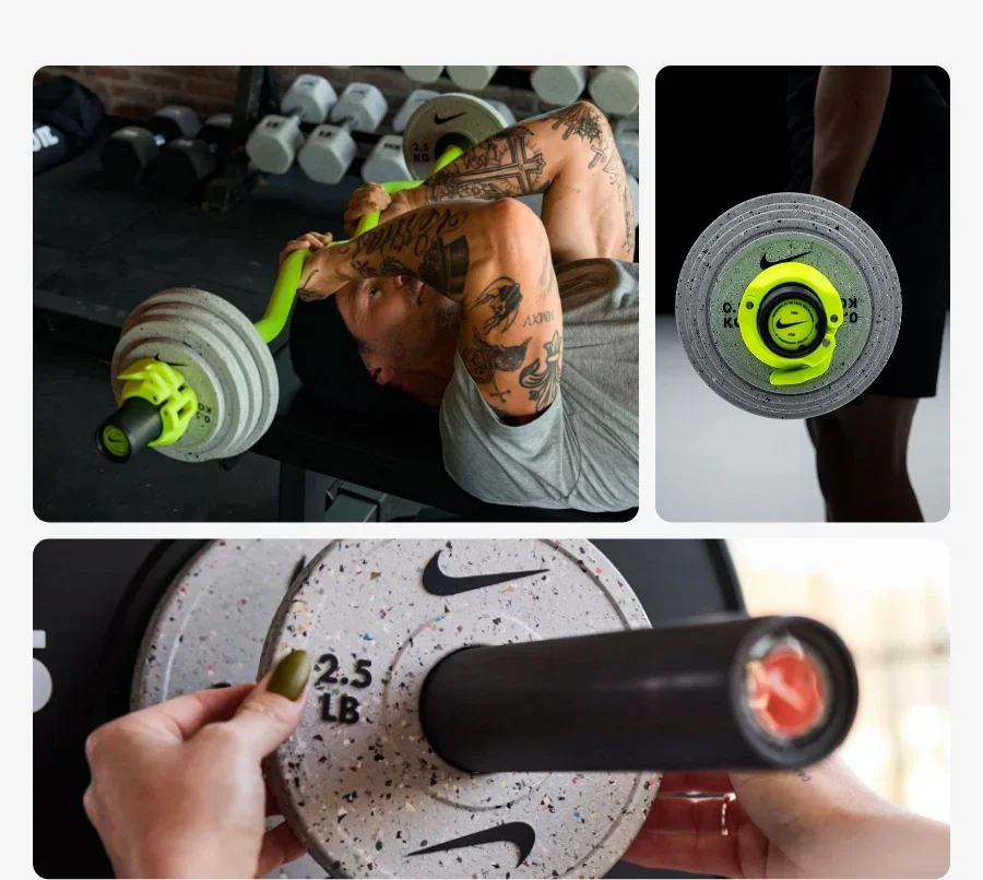 Nike Strength Grind Change Plates in use