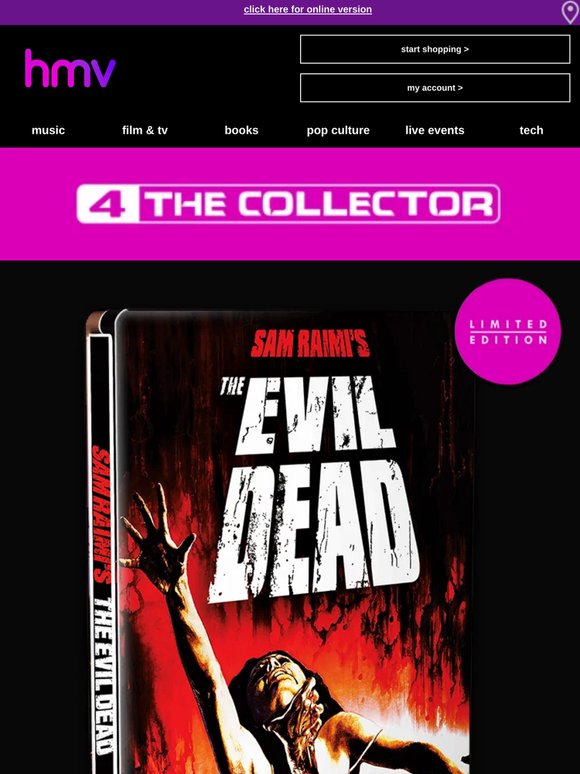The Evil Dead | 4K SteelBook 💀