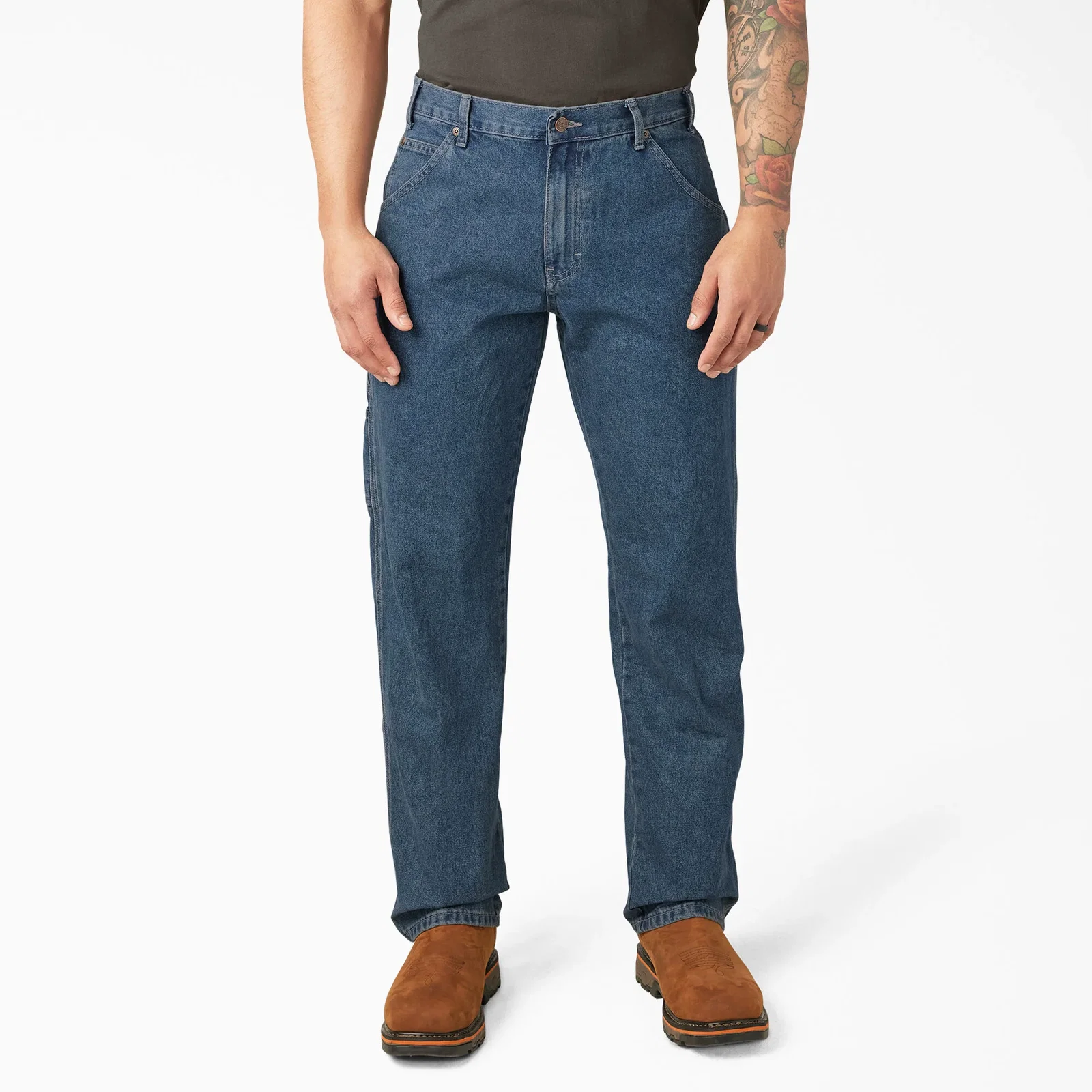 Image of Relaxed Fit Carpenter Jeans