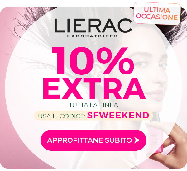 Codice SFWEEKEND: -10% Extra sui prodotti selezionati