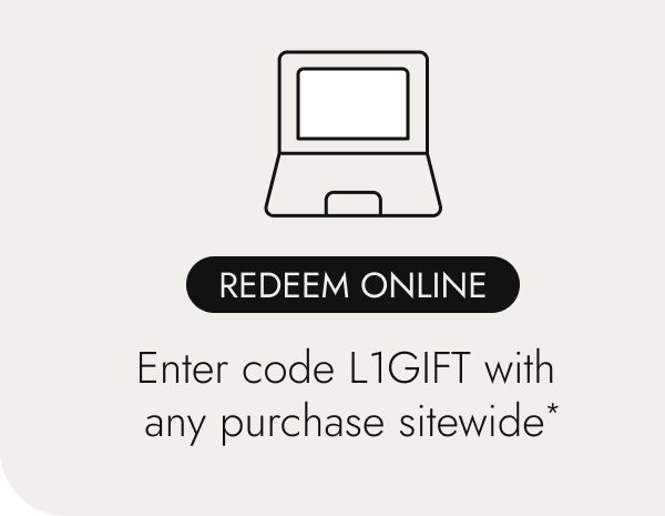 Redeem online