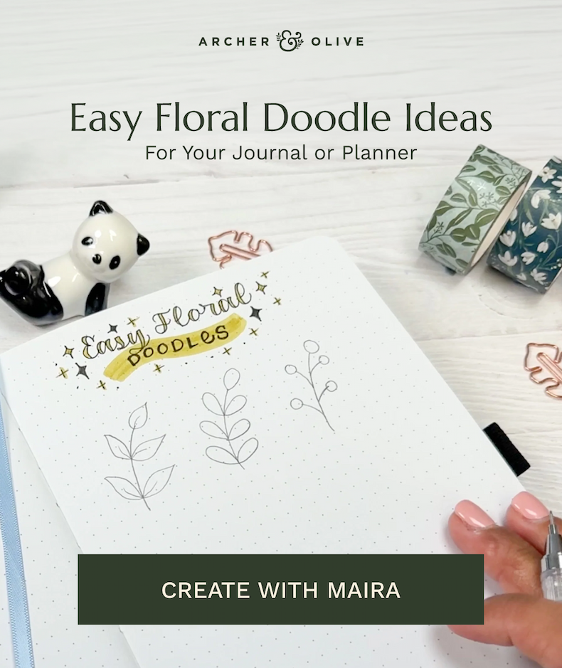 Easy Floral Doodles
