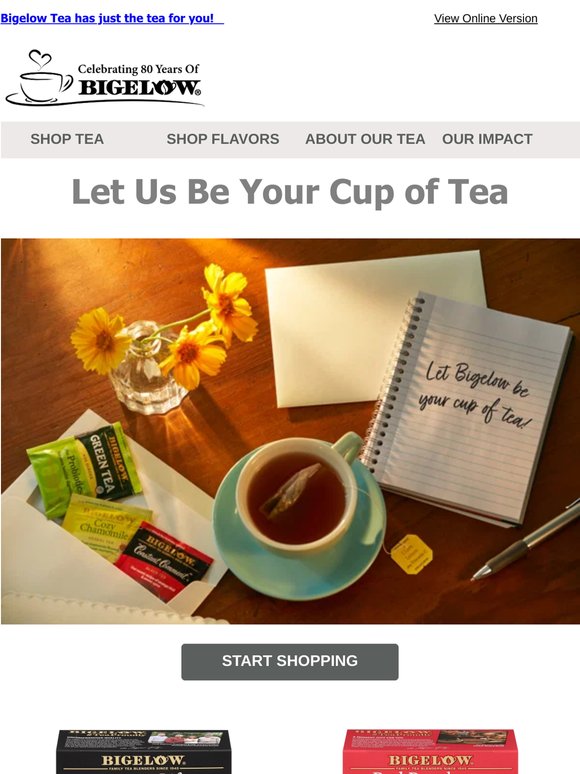 🔎 Explore The Many Flavor Varieties From Bigelow Tea ☕