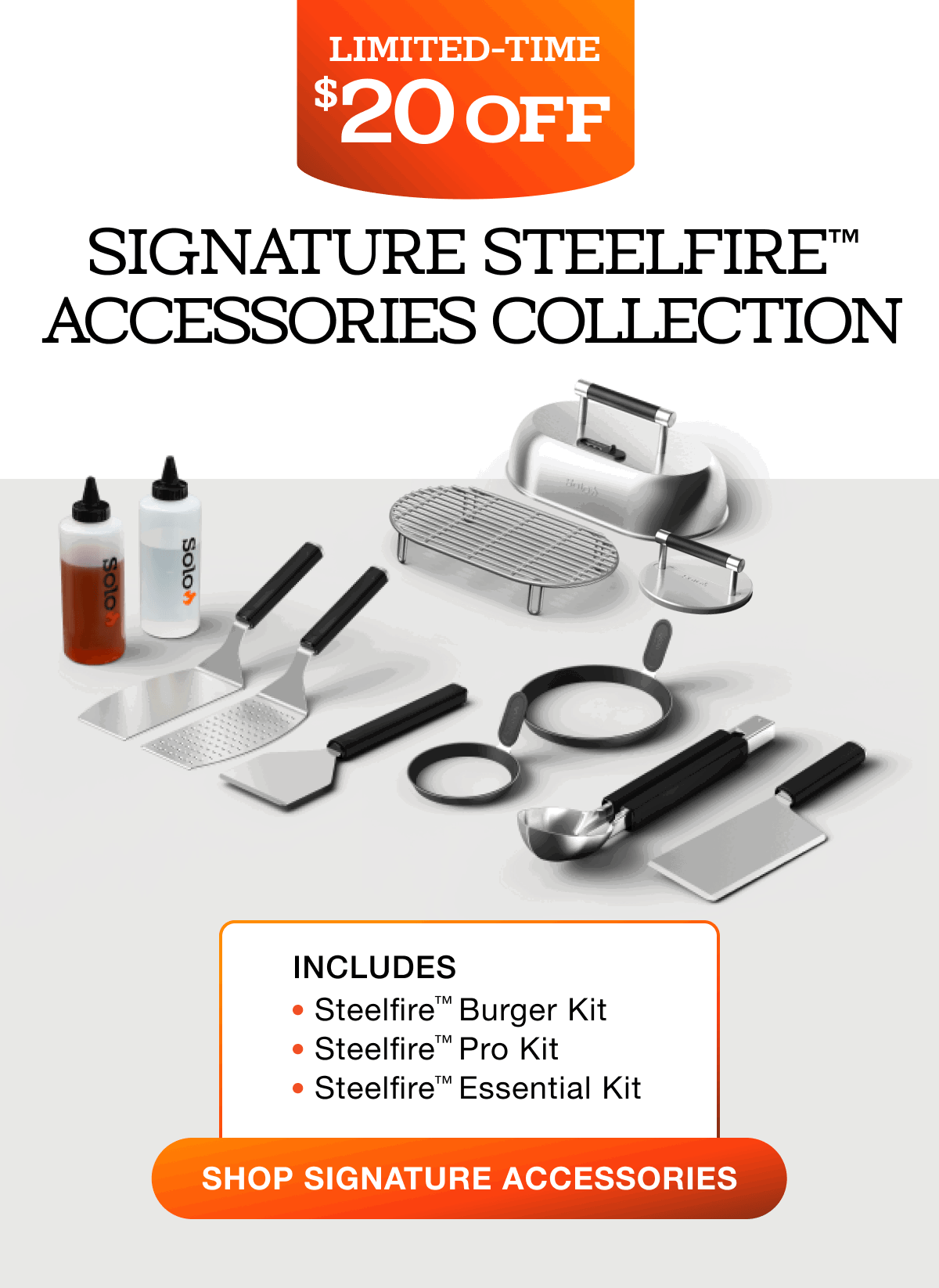 Signature Steelfire Griddle Accessories Collection