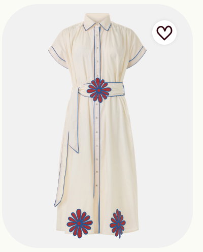 Floral Belted Valerie Dress