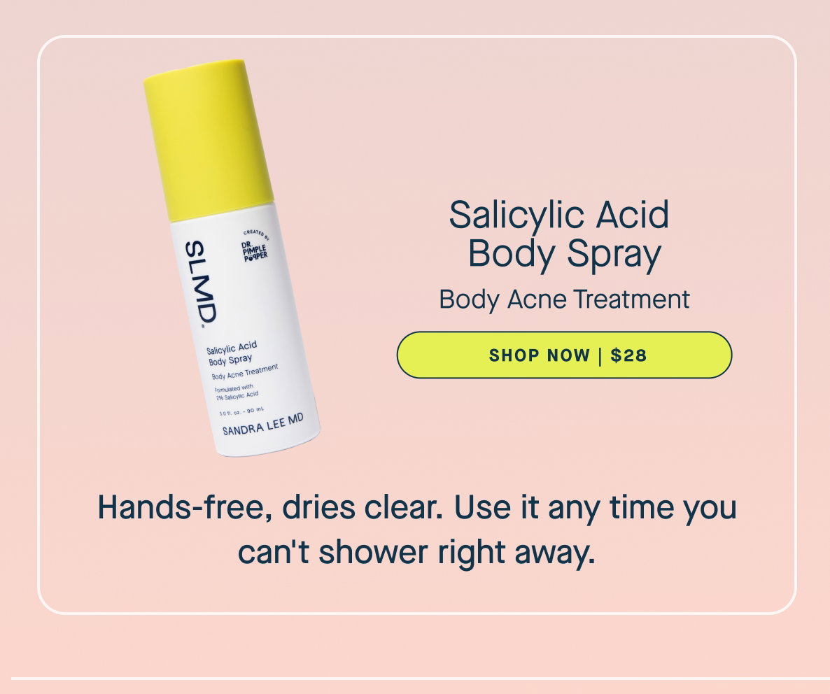Shop Salicylic Acid Body Spray