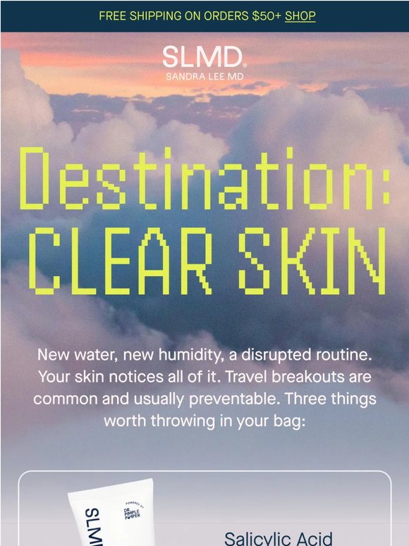 Love to travel. Hate what it does to your skin?