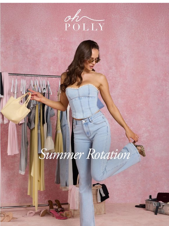 Summer Rotation. Launching 19th May 🌸
