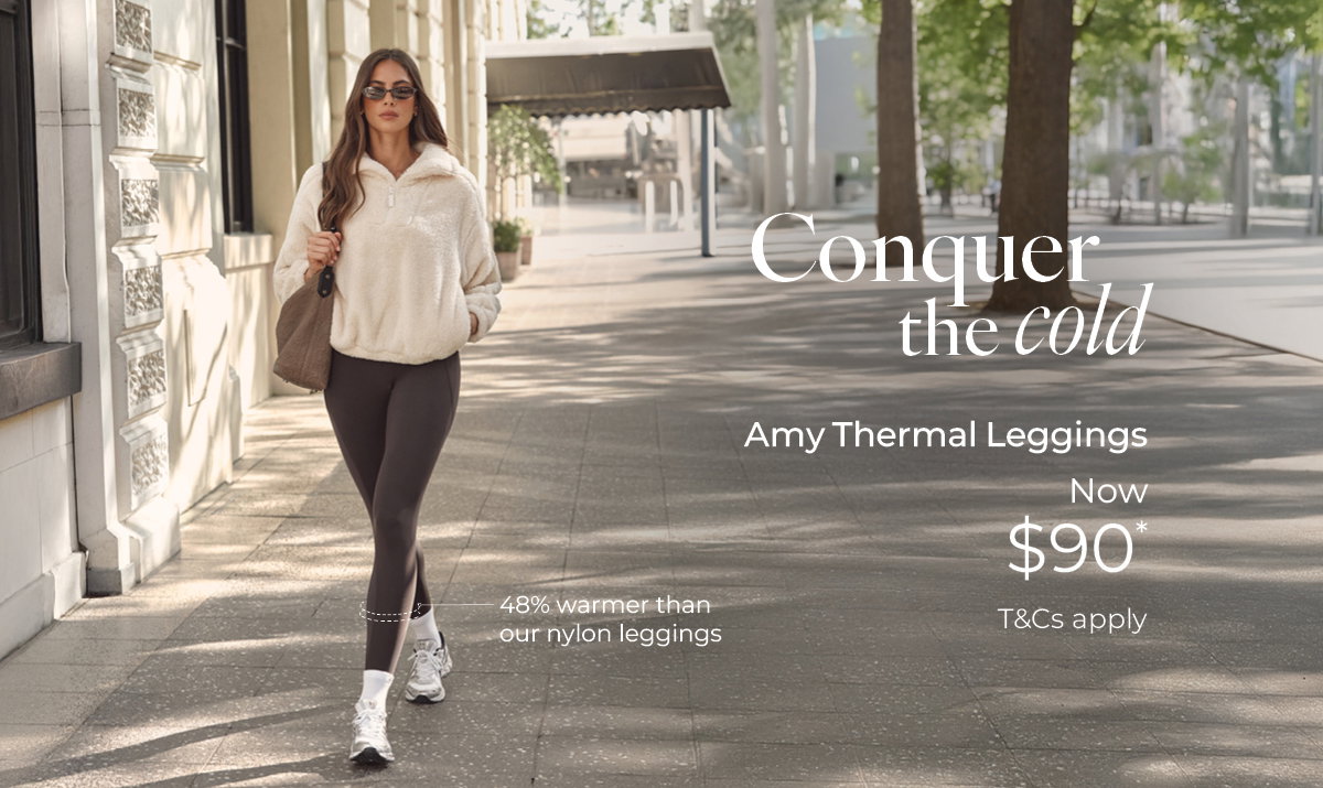 Conquer the Cold - In Amy Thermal Leggings