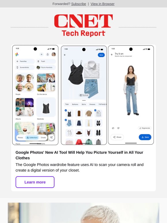 Google Photos' New AI Tool Will Help You Picture Yourself in All Your Clothes