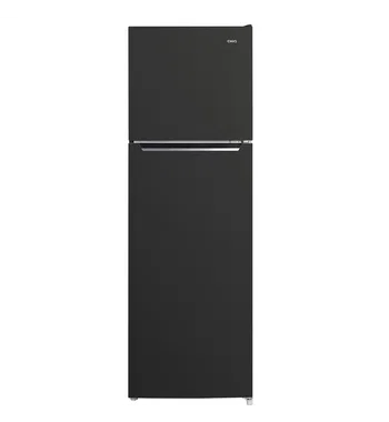 CHiQ 255L Top Mount Fridge Black Steel CTM253NBS5E