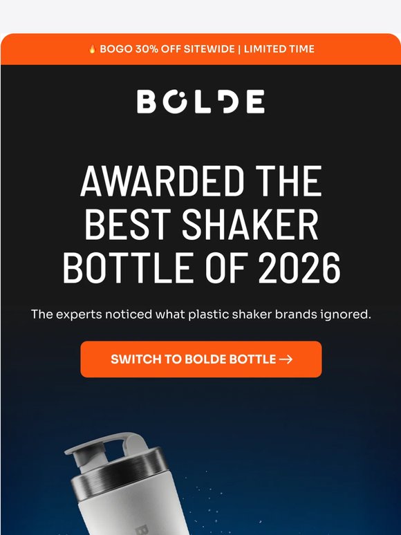 We’re the Best Shaker Bottle Of 2026