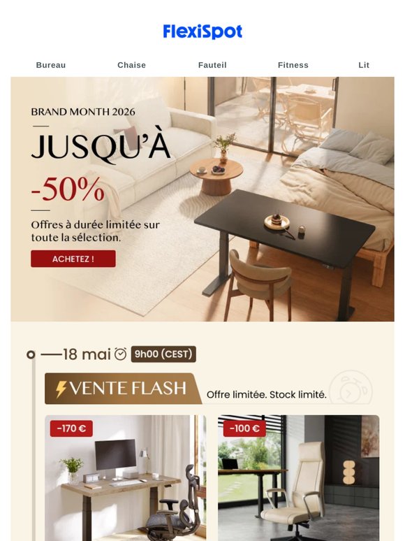🔥Les offres Brand Month deviennent encore plus intéressantes