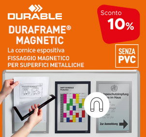 Cornice espositiva Duraframe® Magnetic