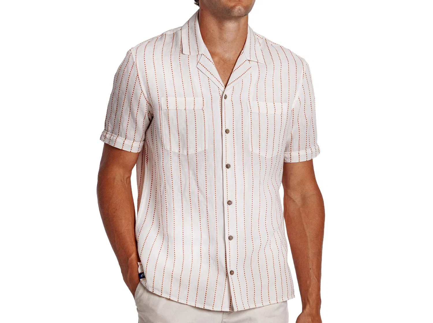 Image of The Desi Shirt - Chambray Dobby - Natural