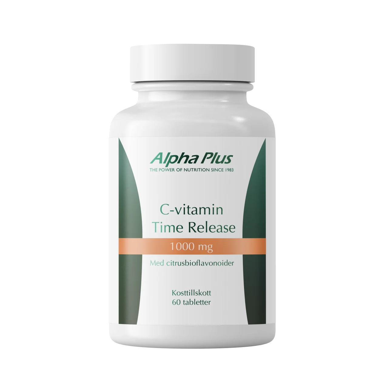 Alpha Plus C-vitamin Time Release 1000mg 60 tabletter 