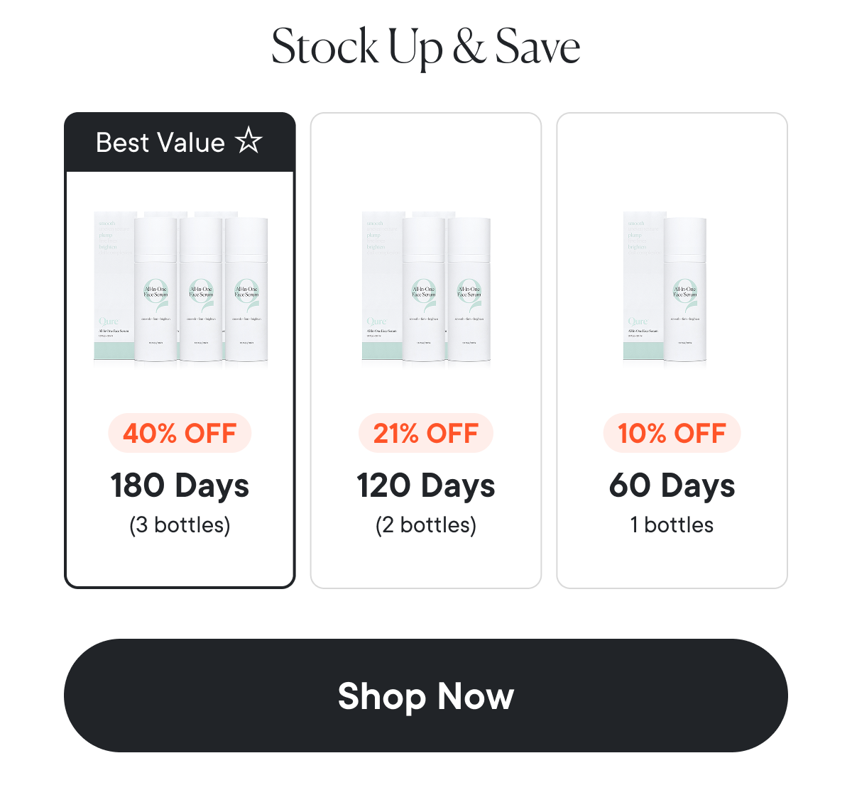 Stock Up & Save