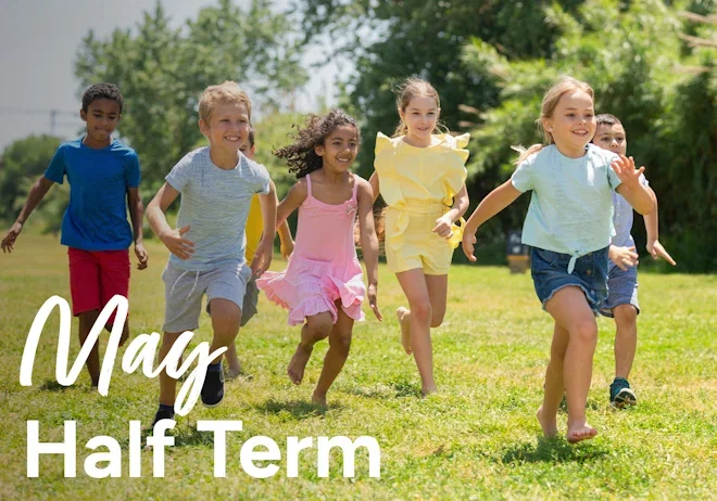 May Half Term Banner