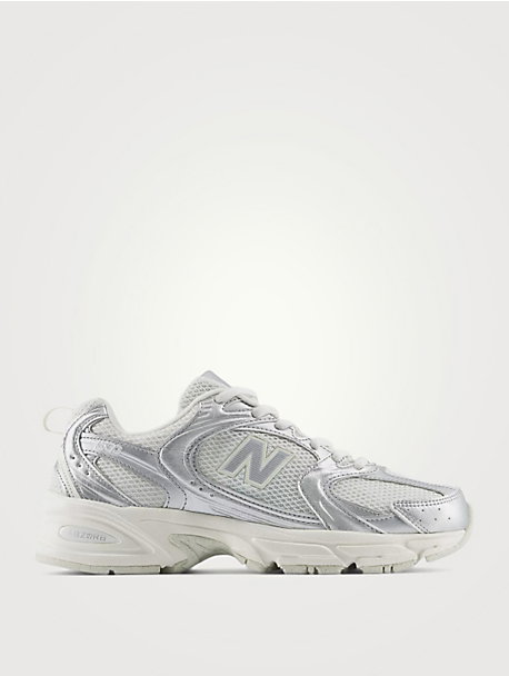 530 Metallic Mesh Sneakers