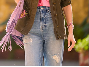 Enchanting Embroidered Casual Jacket