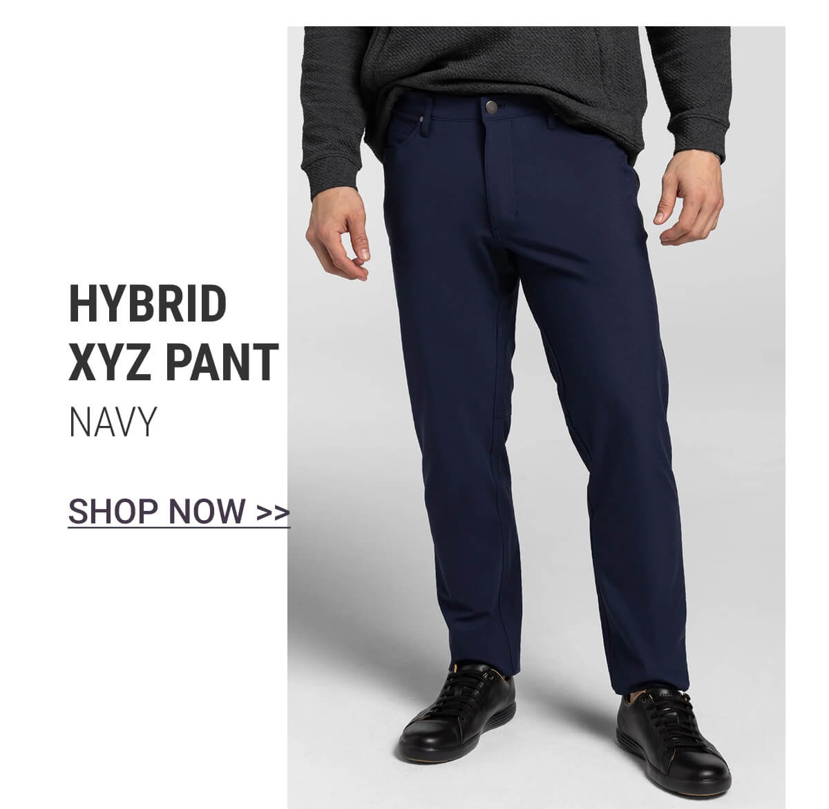 Navy Hybrid XYZ Pant