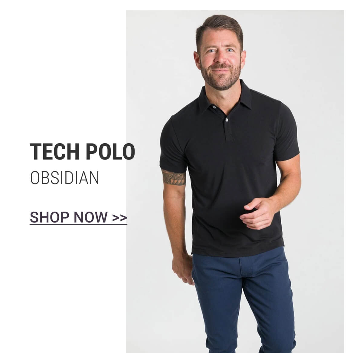 Obsidian Tech Polo