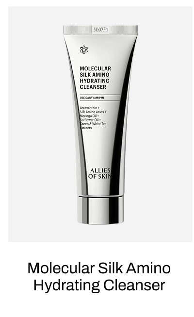 ALLIES OF SKIN MOLECULAR SILK AMINO HYDRATING CLEANSER