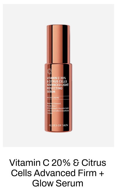 ALLIES OF SKIN VITAMIN C 20% AND CITRUS CELLS ADVANCED FIRM AND GLOW SERUM