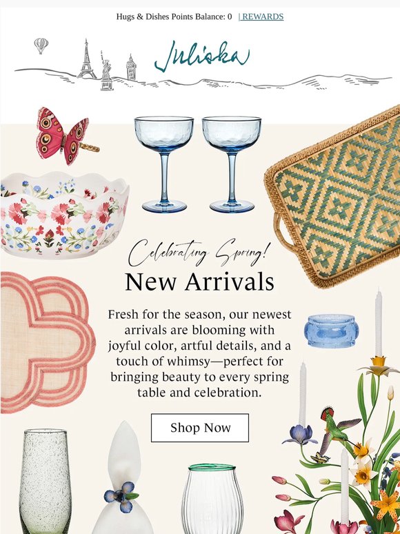 New Arrivals for Spring
