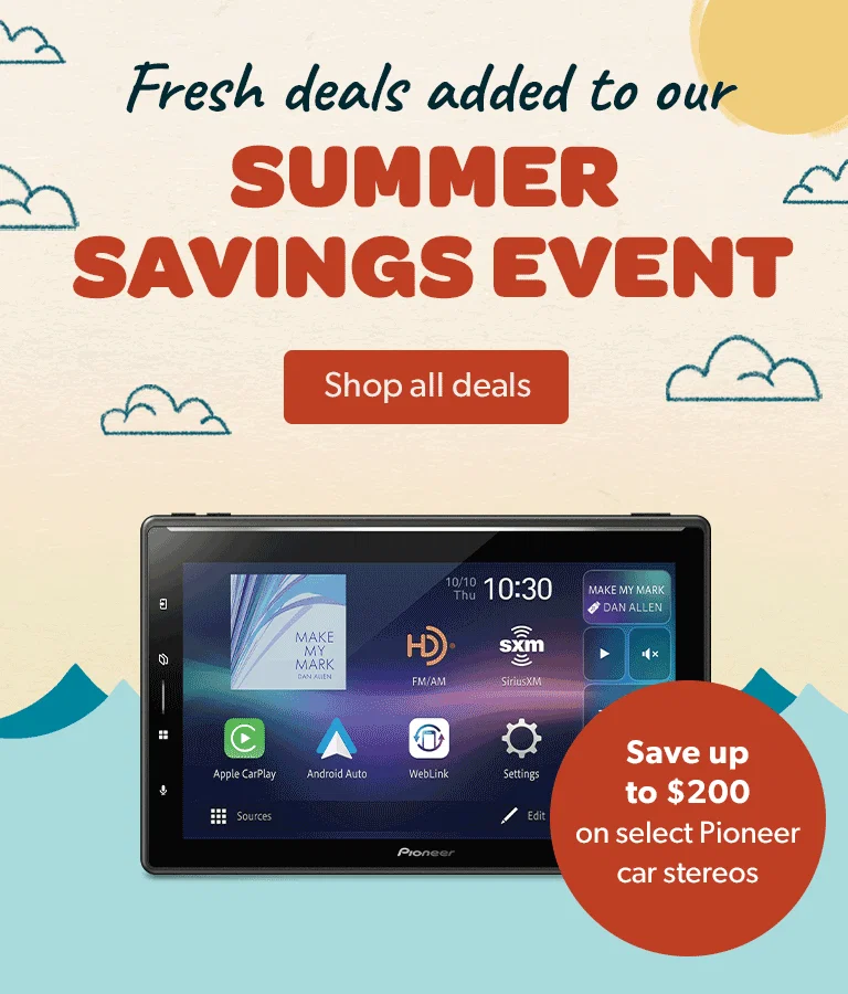 Fresh deals just dropped. Our Summer Savings Event continues. Save now while the deals are hot!