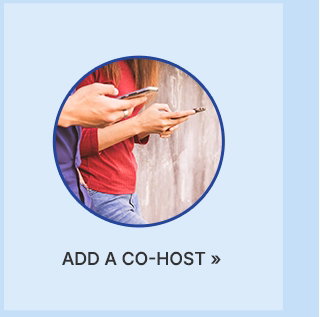 ADD A CO-HOST >>