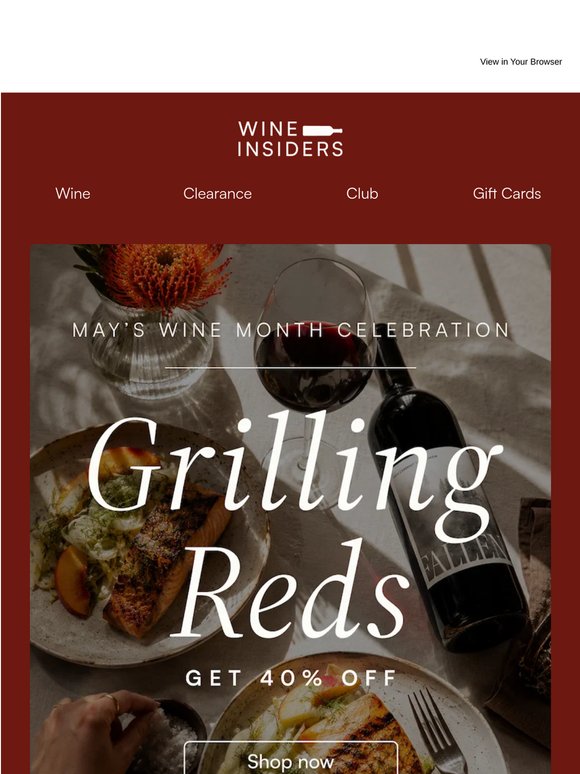 🔥 Fire Up Wine Month