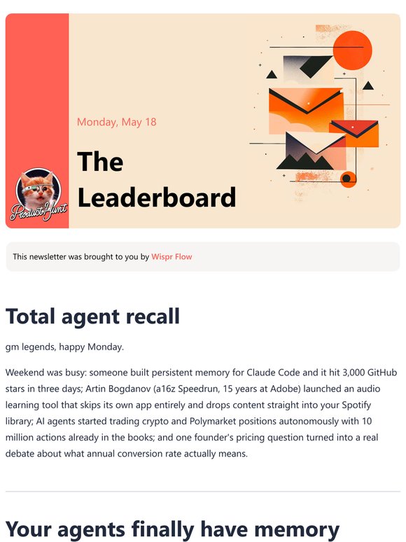 😸 Total agent recall