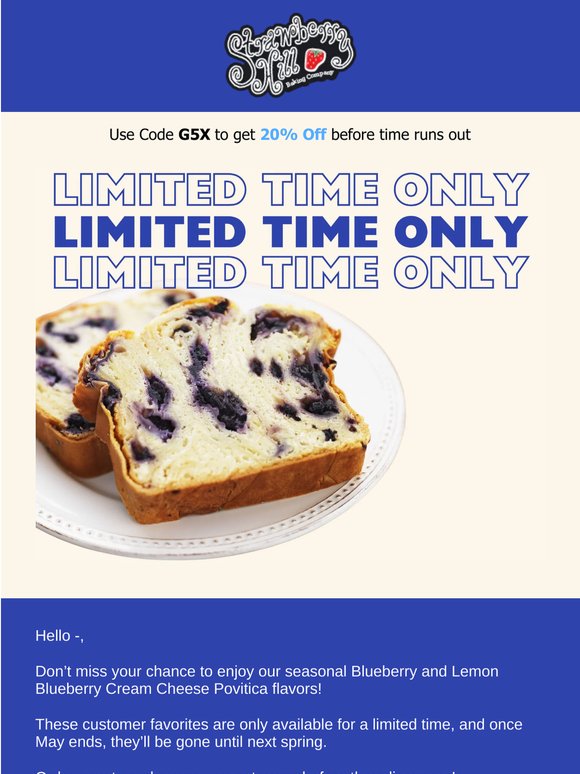 Last Days For Blueberry