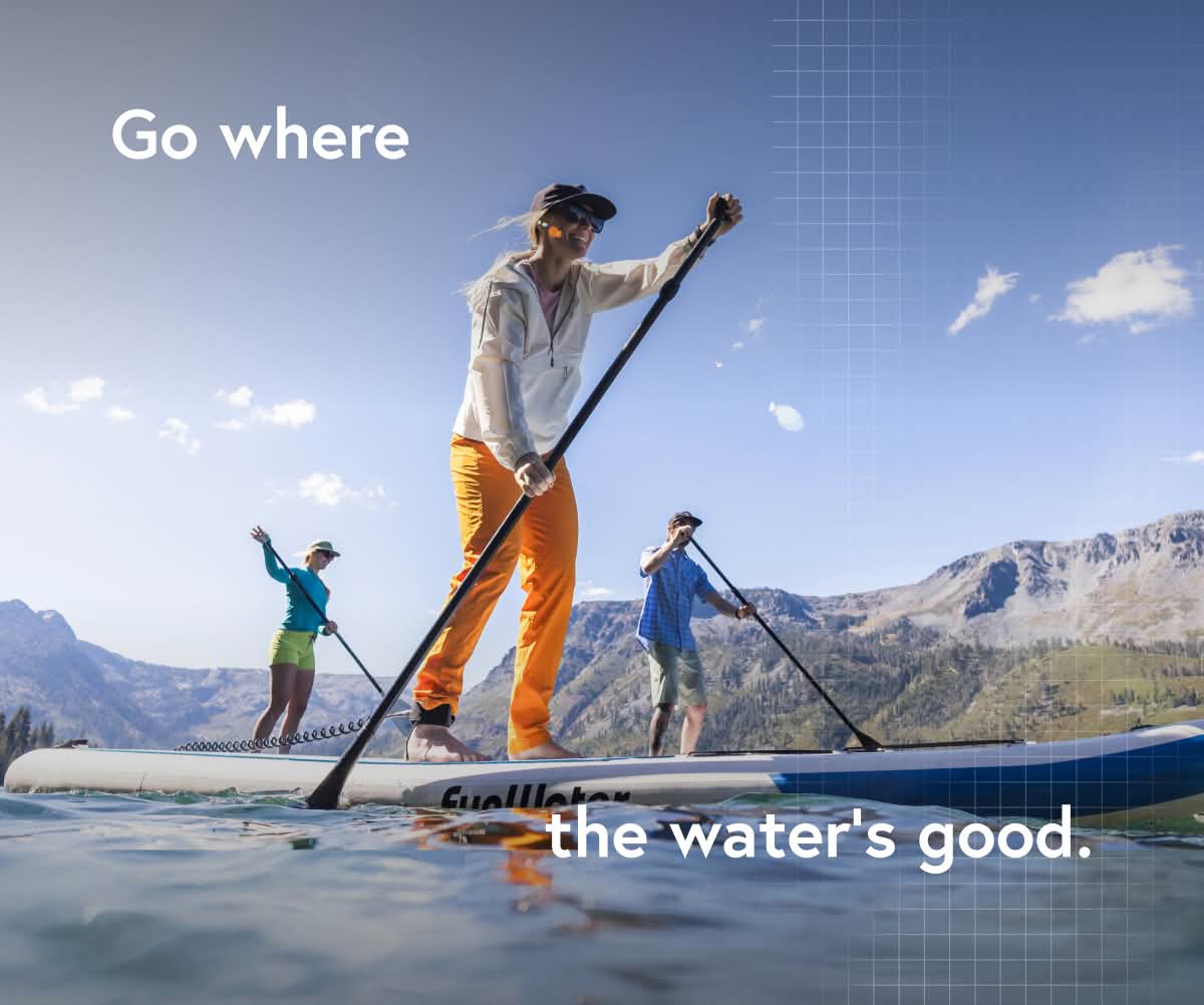 Go where the water's good.
