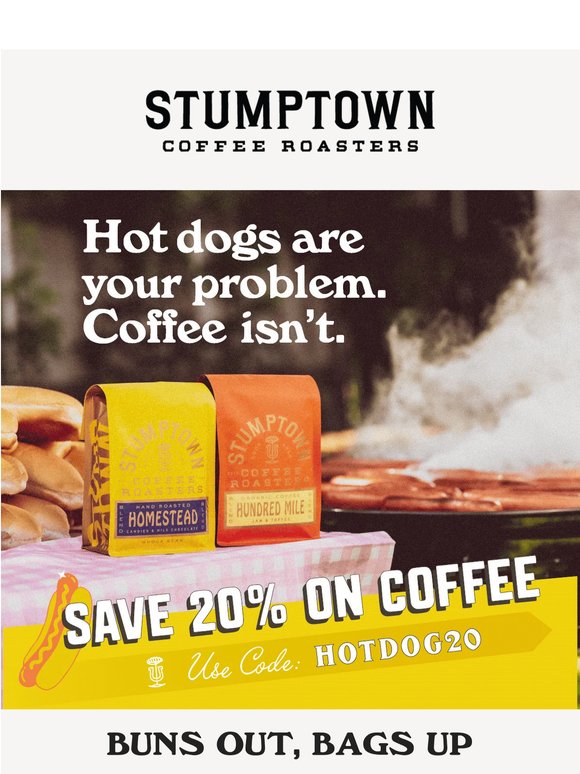 Only hours left for 20% off! ☕⏰