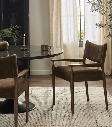 Kellis Havana Brown Dining Chair by Four Hands
