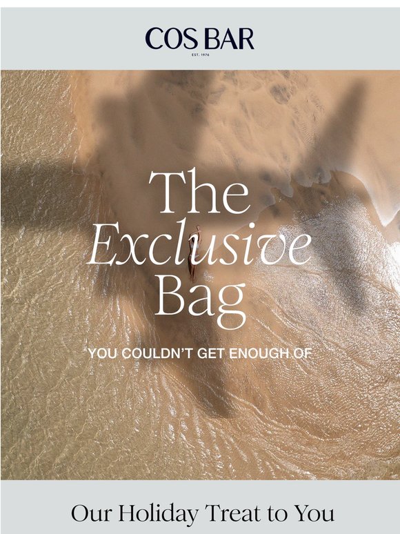 Extended: Your Complimentary Gift Bag